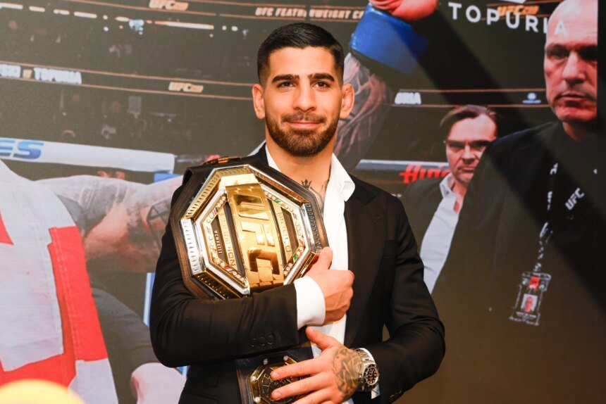 Ilia Topuria, campeón de la UFC