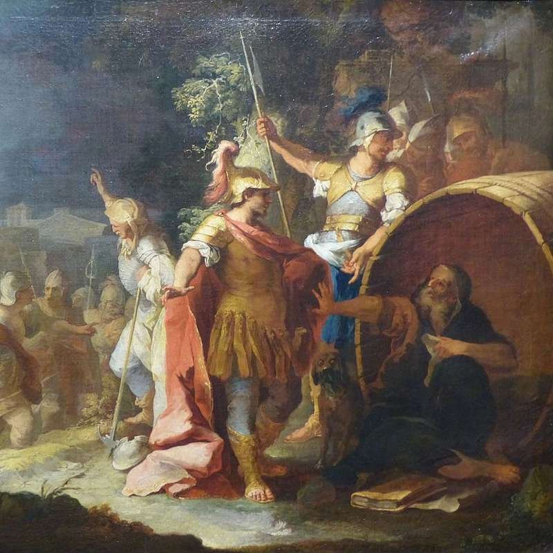 25  Diógenes (Museo de Bellas Artes de Nimes)