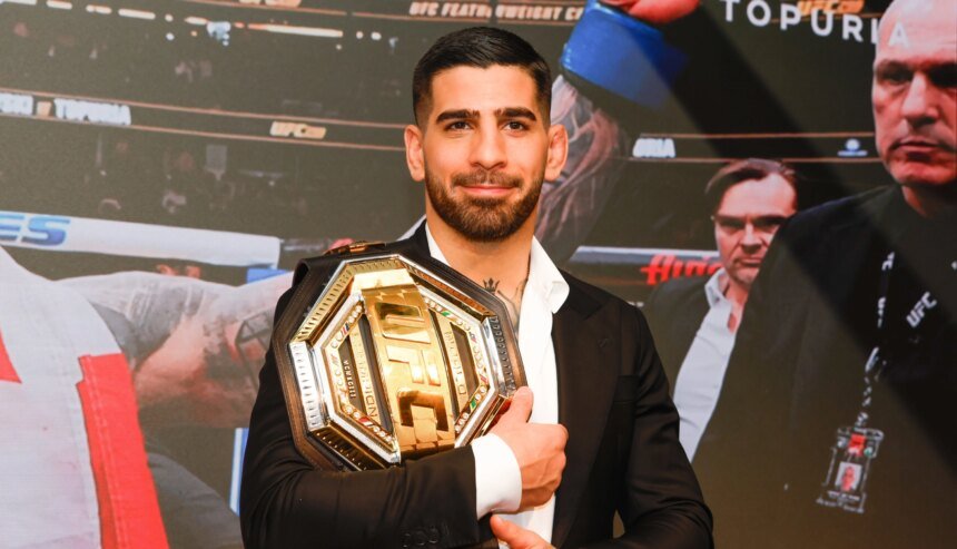 Ilia Topuria, campeón de la UFC