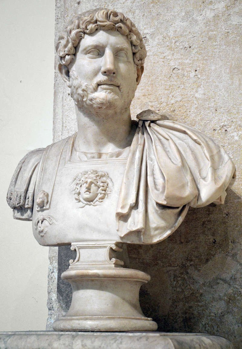 Bust of Hadrian in the Musei Capitolini MC817