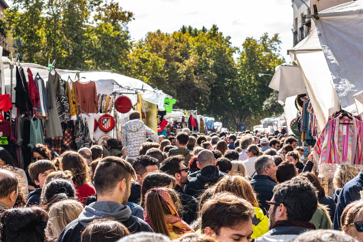 Rastro de Madrid.