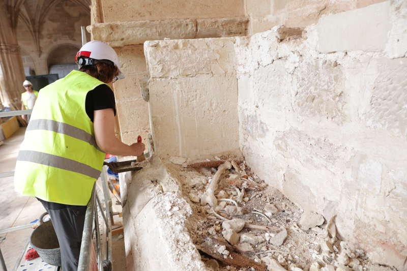 Santes Creus restos óseos