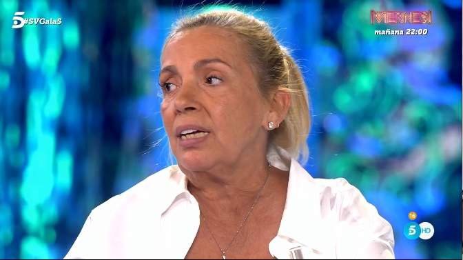 Carmen Borrego repasa su paso por 'Supervivientes' de la mano de Jorge Javier Vázquez