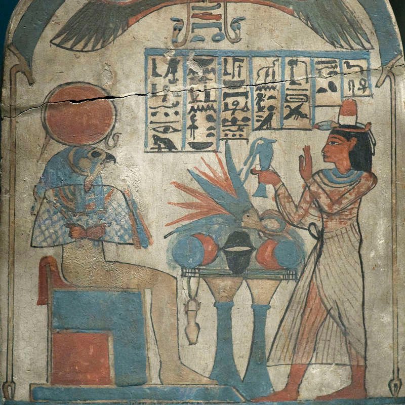 Offering table of Ankhshepenwepet 25d Thebe (RMO Leiden 750 650bc)