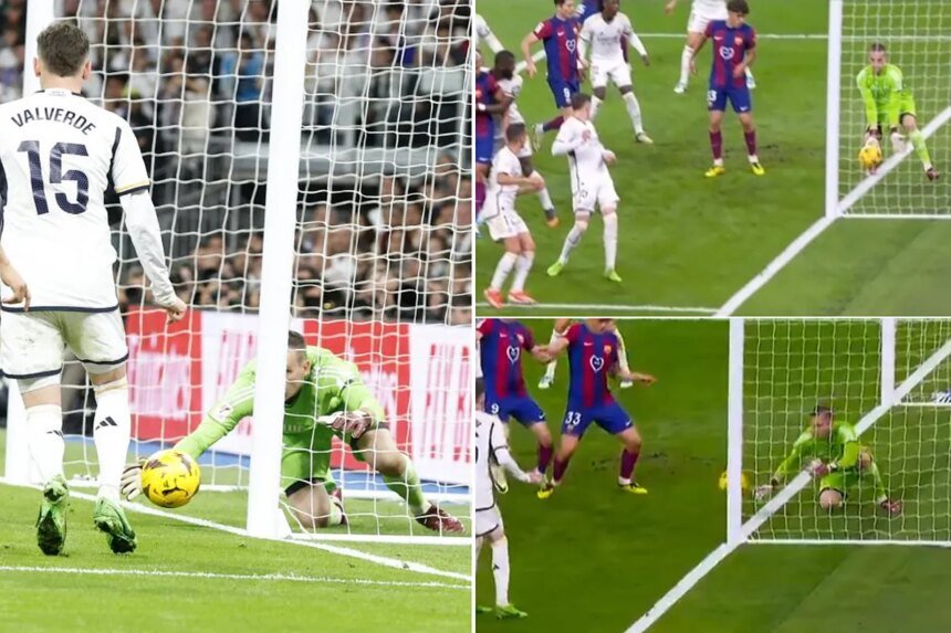 LaLiga: La secuencia completa del 'no gol' del Barça y la anécdota de Gündogan: "¿Qué te dice el reloj?"