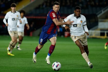 Barça: Uno a uno del Barcelona contra el Valencia: Lewandowski arregla las pifias de la defensa