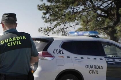 Un agente de la Guardia Civil Chiloeches