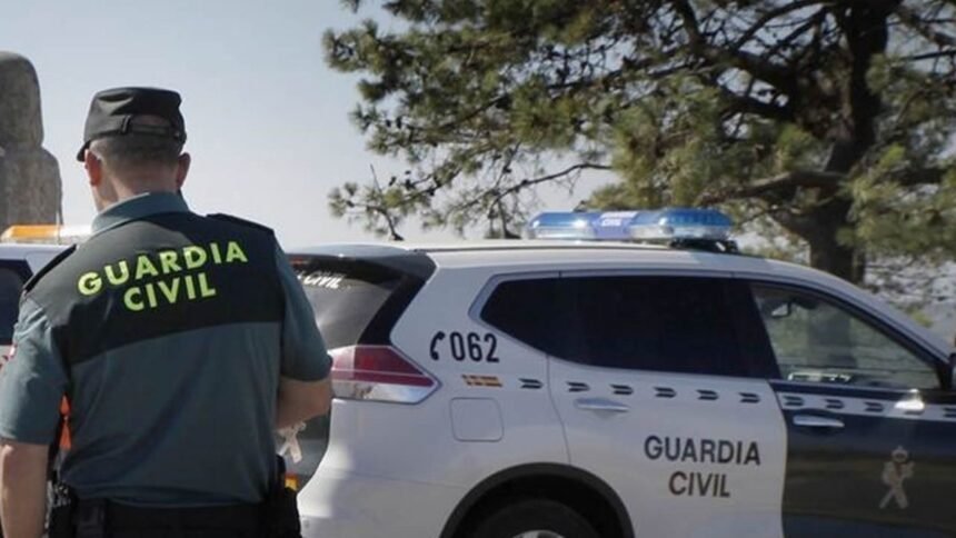 Un agente de la Guardia Civil Chiloeches
