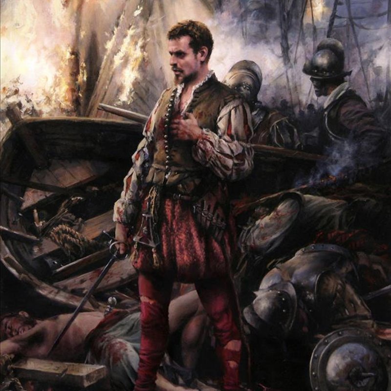 Cervantes en Lepanto