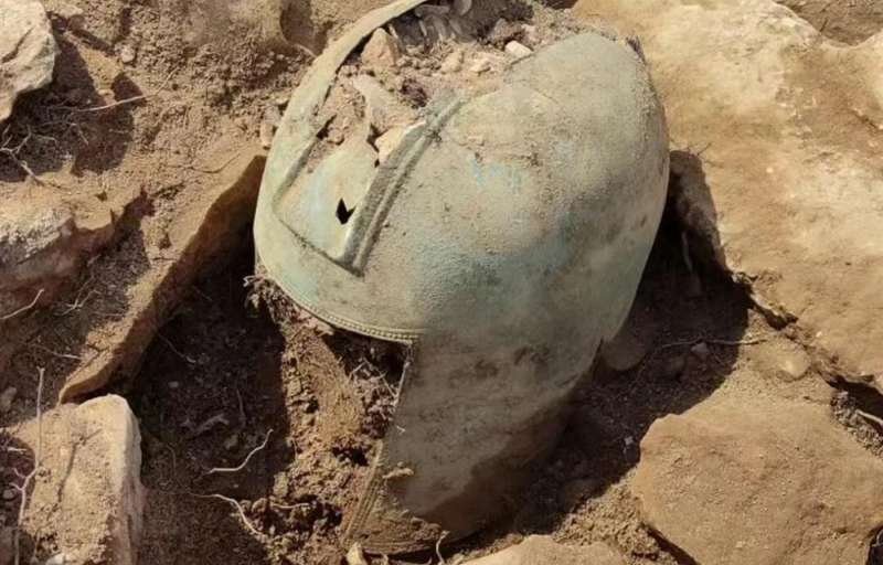 El casco greco-ilirio encontrado en Gomila es el segundo que se encuentra en este yacimiento croata en poco tiempo.