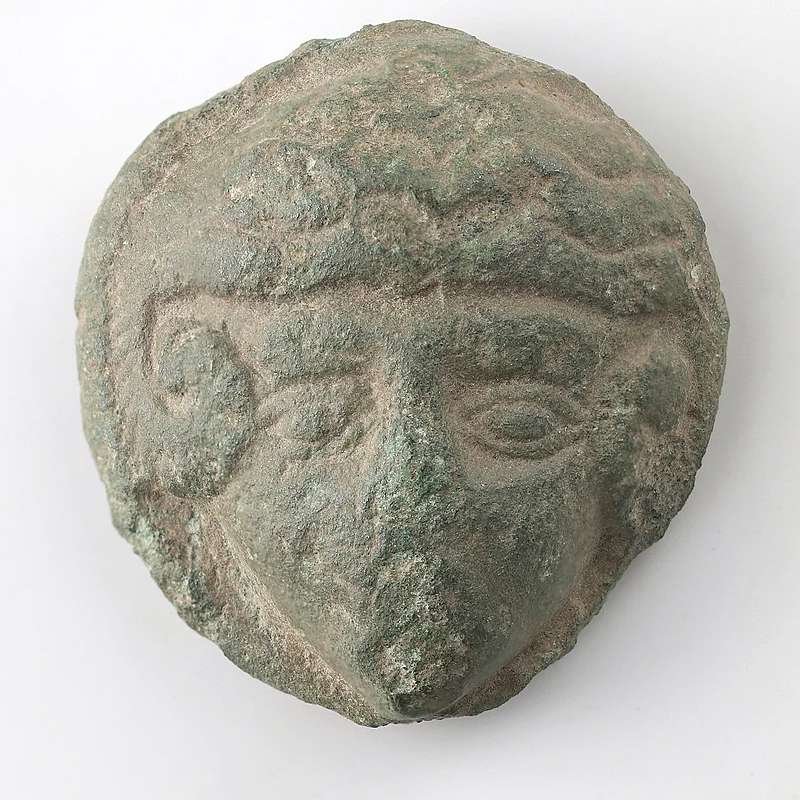 El rostro de Alejandro Magno mide unos tres centímetros de diámetro.