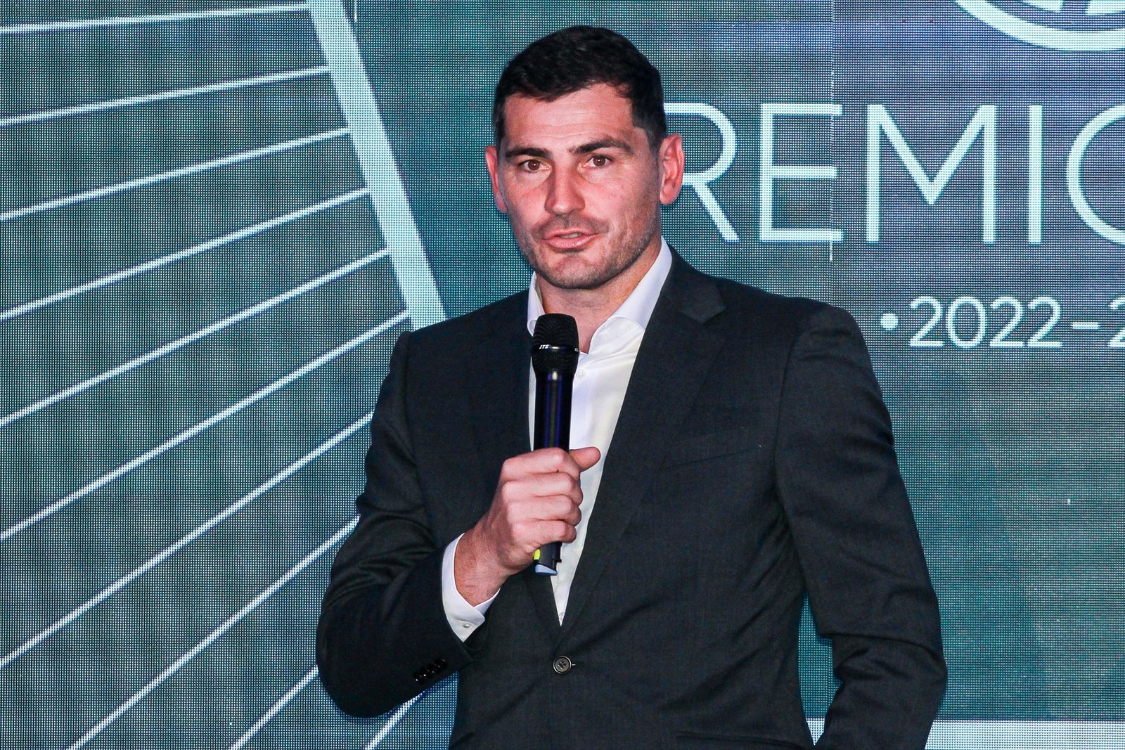 Iker Casillas, Spanish former player poses for photo during the AFE (Spanish Soccer Players Association) awards ceremony at Real Casino de Madrid on November 06, 2023, in Madrid, Spain. Irina R. Hipolito / AFP7 / Europa Press (Foto de ARCHIVO) 06/11/2023 ONLY FOR USE IN SPAIN