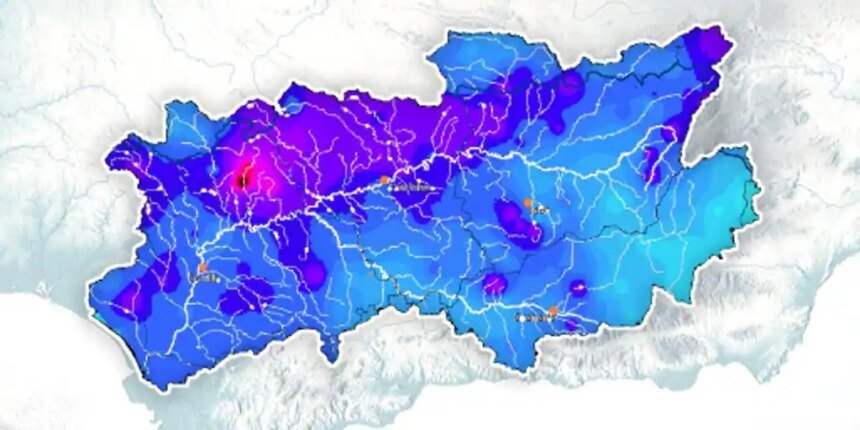 Las reservas de agua de los embalses andaluces crecen un 36% y ganan 1.200 hectómetros cúbicos