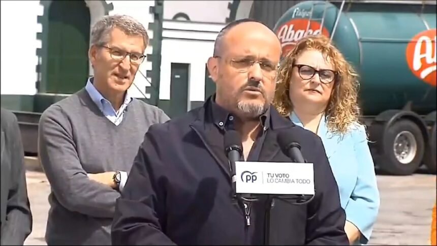 El 'popular' Fernández avisa: "Casi 9.000 empresas se han ido de Cataluña por la inseguridad jurídica"