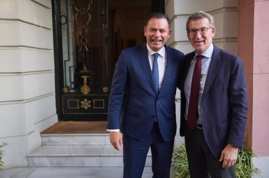 Feijóo se reúne en Madrid con el nuevo primer ministro de Portugal, un "buen amigo" que da "una visión muy constructiva"