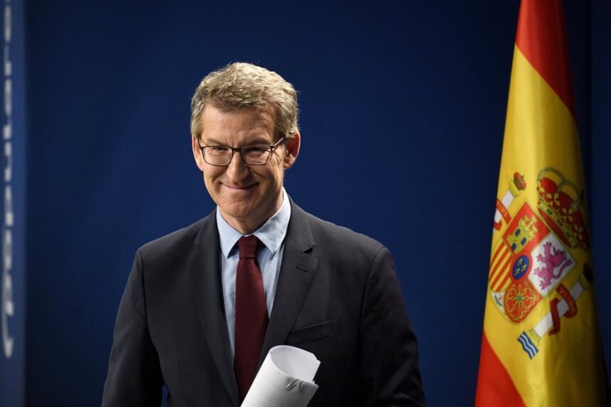 Feijóo sobre Sánchez: "Como no puede gobernar por adhesión, pretende gobernar por compasión, no lo permitamos"