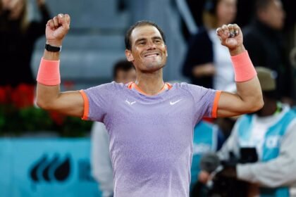 Nadal sigue vivo e ilusionando en Madrid