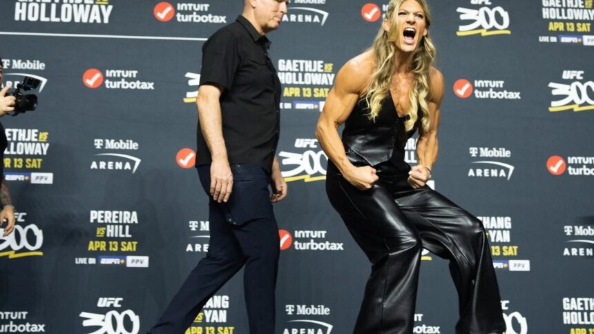 Alex Pereira noquea a Hill en UFC 300