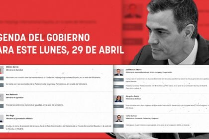 Moncloa oculta en su agenda la hora de la comparecencia de Sánchez que él anunció el pasado miércoles