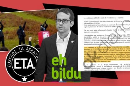 Pello Otxandiano fue identificado en el acto de etarras dispararon al aire