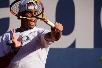 Djokovic, en su derrota en la semifinal de Montecarlo ante Ruud.