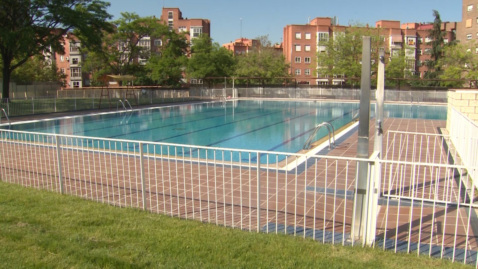 Una de las piscinas del Centro Deportivo Municipal Peñuelas.