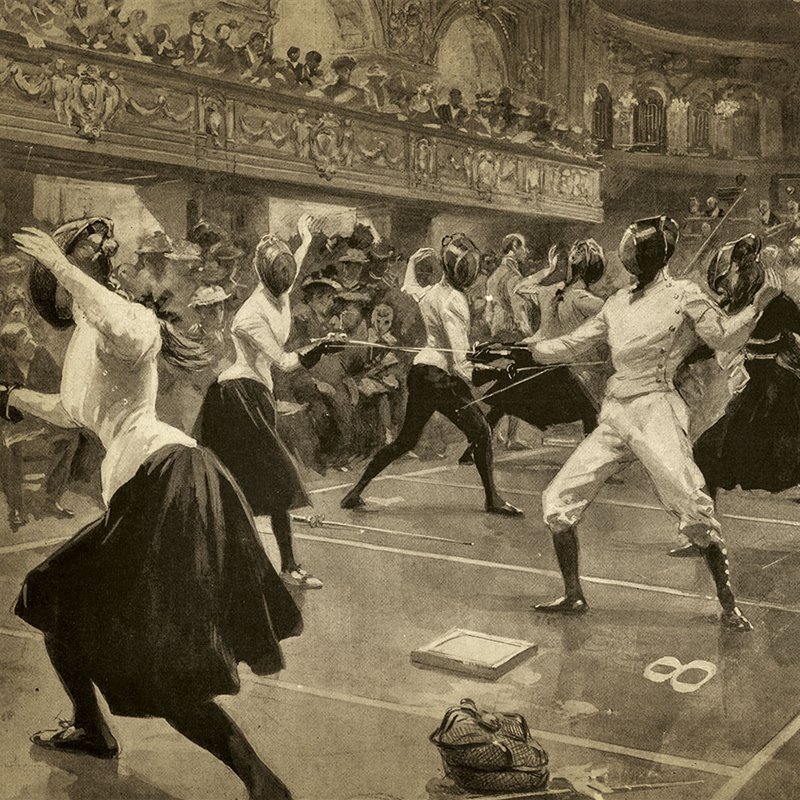 02 exhibicion esgrima femenina oxford mujeres