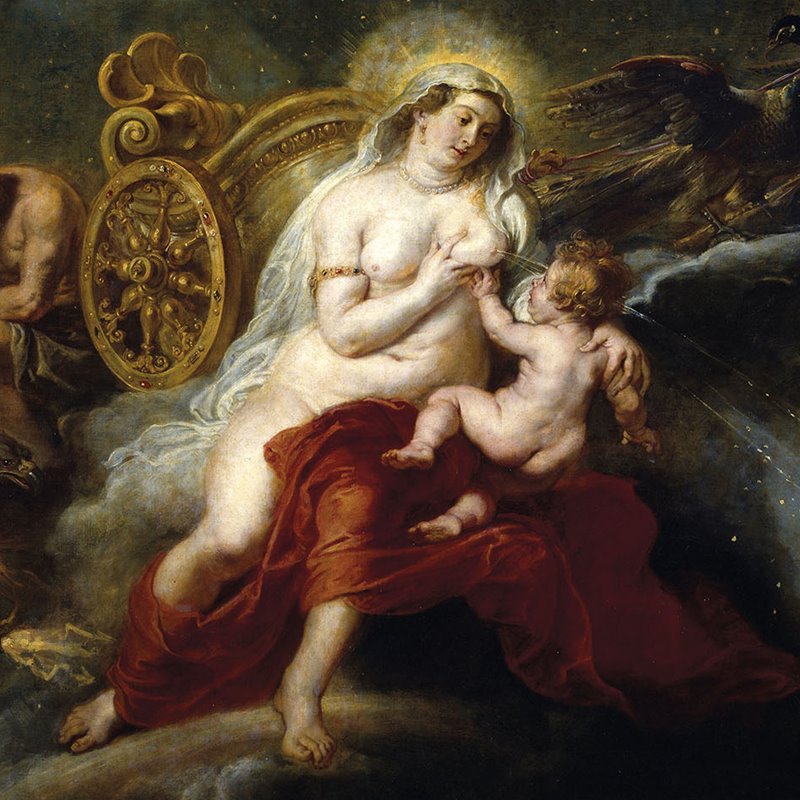 03 diosa hera hercules amamanta nodriza