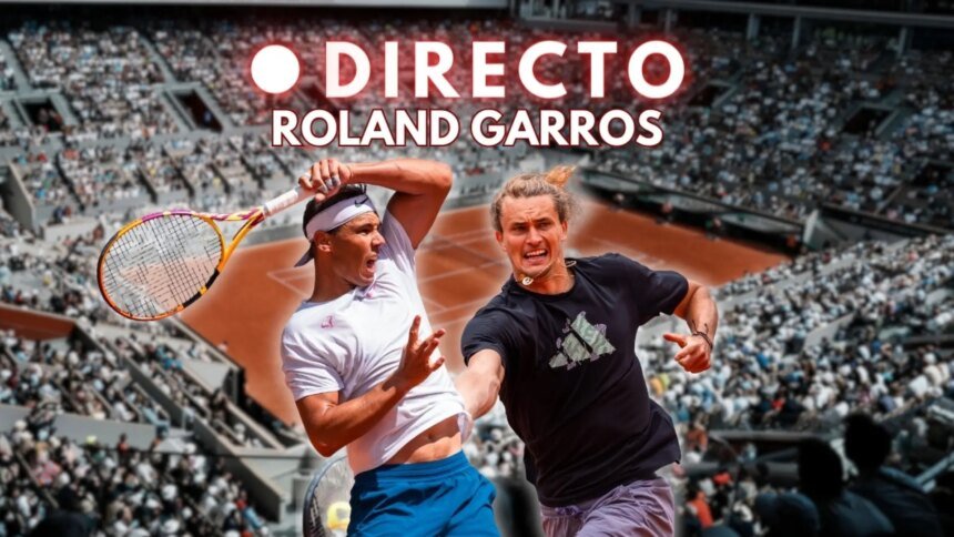 Rafa Nadal - Alexander Zverev, en directo en Roland Garros: última hora del debut de Rafa