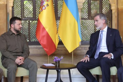 Los Reyes recibirán este lunes a Zelensky en el Palacio Real