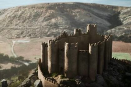 Así era el Castillo de Pelegrina de Sigüenza, según su reconstrucción virtual