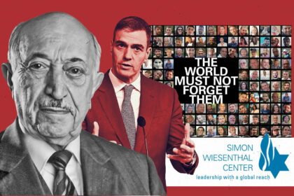 Carta abierta del centro del 'cazanazis' a Pedro Sánchez: "Céntrese en sus terroristas"