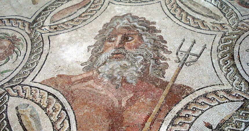 La caída de los Gigantes. Fresco del artista italiano Giulio Romano pintado entre los años 1532 y 1534. Palacio Té, Mantua.