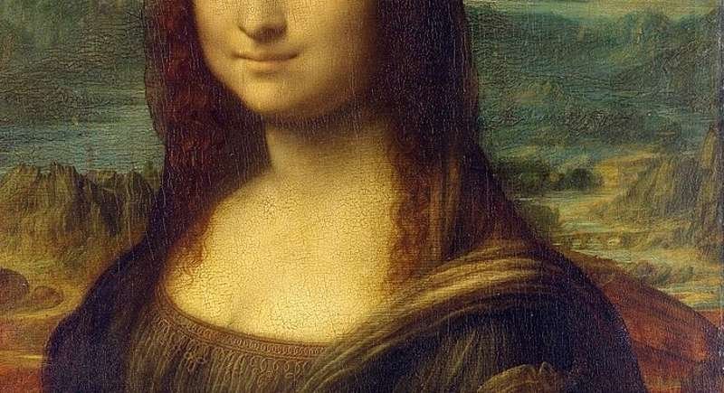 Detalle Gioconda Paisaje