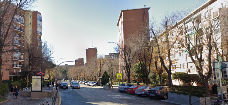Distrito de Moratalaz en Madrid.