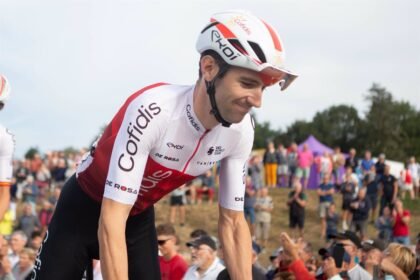 Benjamin Thomas (Cofidis) premia a la fuga en la quinta etapa del Giro