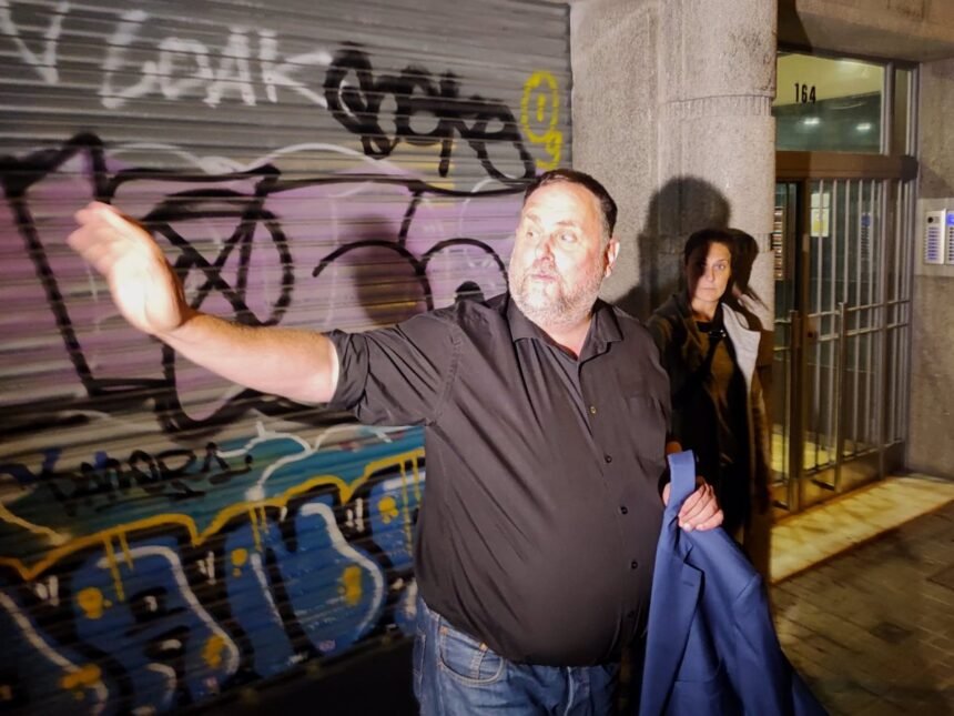 Junqueras anuncia que dejará la Presidencia de ERC temporalmente tras las europeas