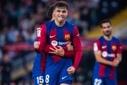 Pedri ata el segundo puesto del Barça
