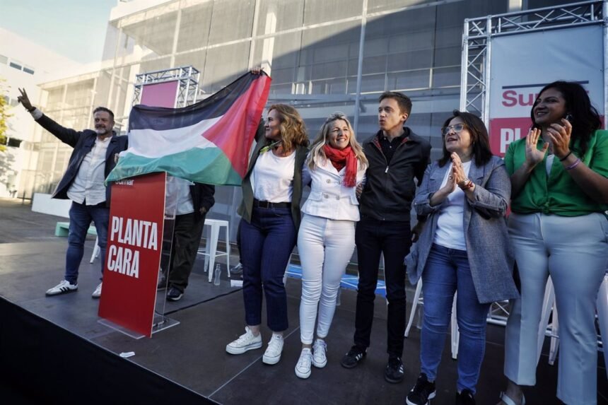 Sumar reclama al Gobierno "contundencia" por los ataques de Israel a Díaz y llama a romper relaciones diplomáticas