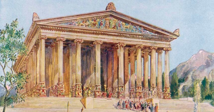 El templo de Artemisa, el más colosal de la Antigüedad