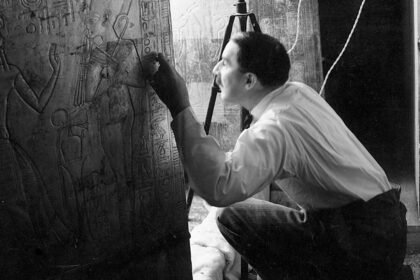 Vaso de los Guerreros restaurado (Edeta)  Museo de Preshistoria de Valencia 01