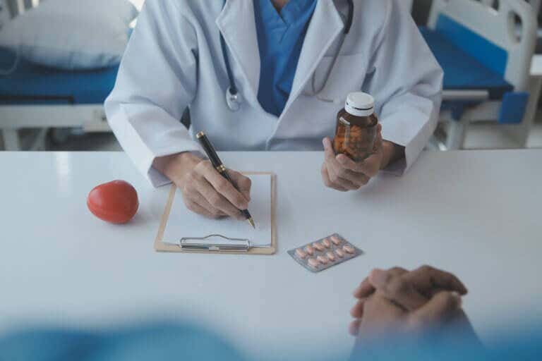 Receta de medicamentos.