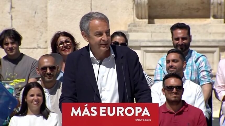 Zapatero defiende a Sánchez diciendo que la derecha no está contenta nunca: "Feijóo, oye, una sonrisa..."