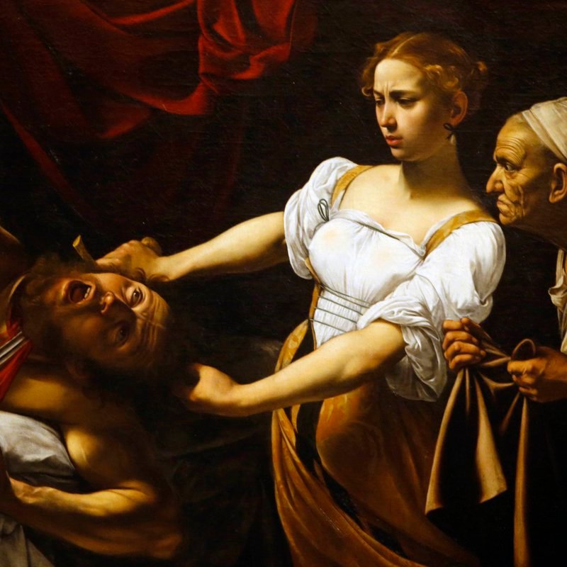 Judit decapitando a Holofernes