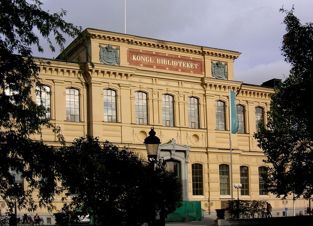 Biblioteca Nacional de Suecia en Estocolmo (Kungliga Biblioteket).