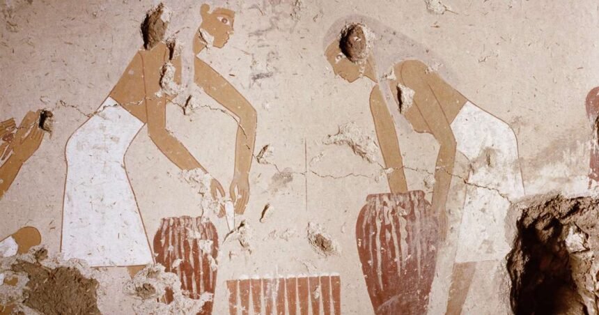 Fragmento del sarcófago encontrado en Abydos y que según Frédéric Payraudeau pertenece a Ramses II.