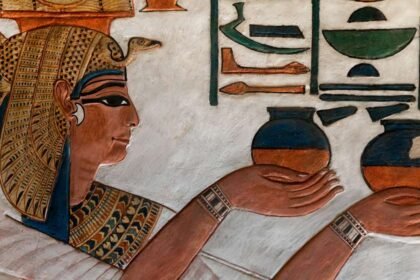 Imagen del papiro en el cual se ha podido leer las indicaciones para encontrar la tumba de Platón.