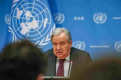 Azcón reprocha a Guterres que el informe 'fake' de la ONU "está plagado de falsedades"