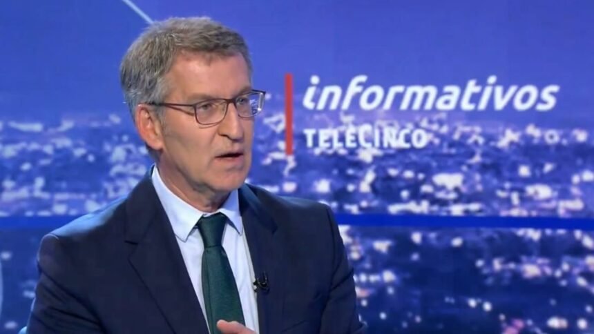 Feijóo insiste en que hay "algo raro" en la actividad de Begoña Gómez y cree que Milei se refirió al "sumario"