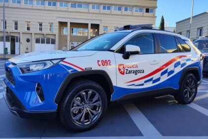 Detenido un conductor en Zaragoza por un récord de infracciones: sin carnet y le robó el coche a su compañero de piso